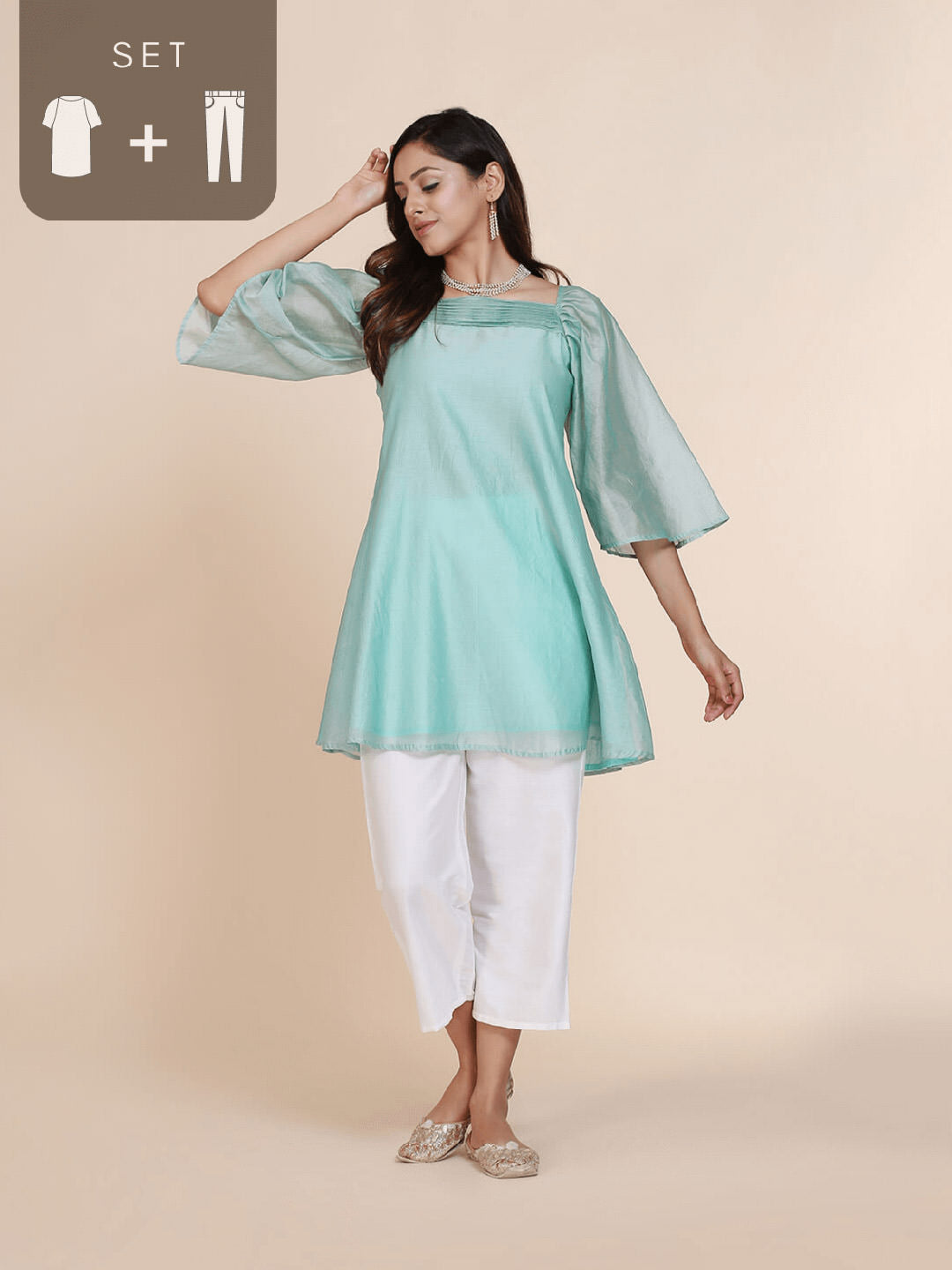 Buy online White Plain Cotton Lycra Short Kurti from Kurta Kurtis for Women  by Kifa for ₹690 at 0% off | 2024 Limeroad.com
